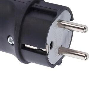 Kauçuk Erkek Fiş Monofaze 1x16A (220V)