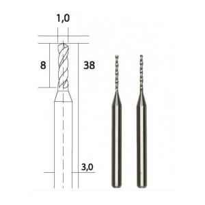 Proxxon 28324 Tungsten Karbürlü Matkap Ucu Seti 1 mm - 2'li