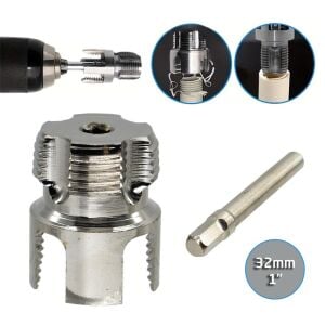 6514 PVC PPRC Boru İç ve Dış Diş Açma Aparatı 1'' (32 mm)