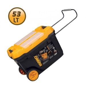 Mano TK28 Metal Kilitli Teleskopik Saplı Tekerlekli Takım Çantası 53 Lt