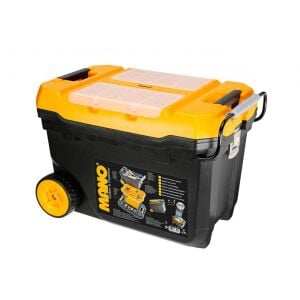 Mano TK28 Metal Kilitli Teleskopik Saplı Tekerlekli Takım Çantası 53 Lt