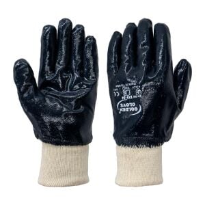 Golden Glove TAY-04 Bileklikli Nitril Petrolcü Eldiveni No:10 (XL)