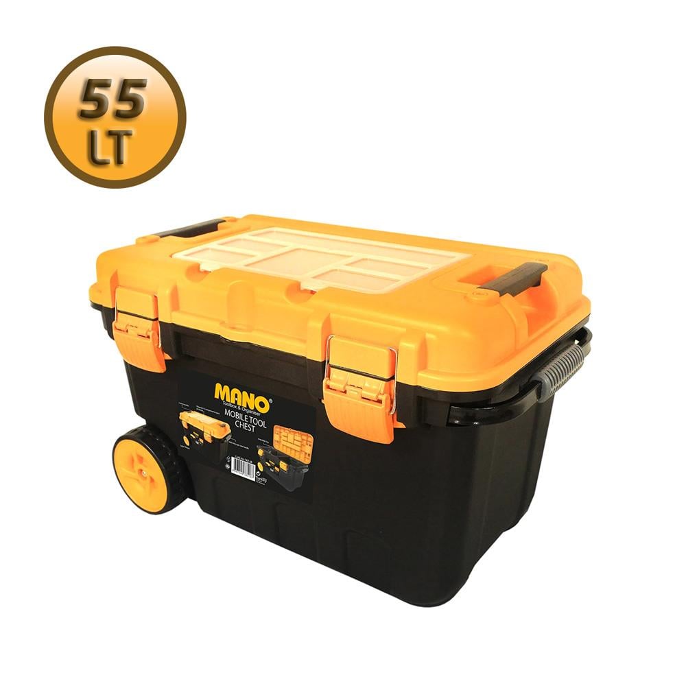 Mano TKP28 Teleskopik Saplı Tekerlekli Takım Çantası 55 Lt