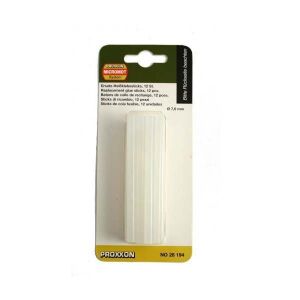 Proxxon 28194 Çubuk Mum Silikon Şeffaf 12 Ad HKP220 için