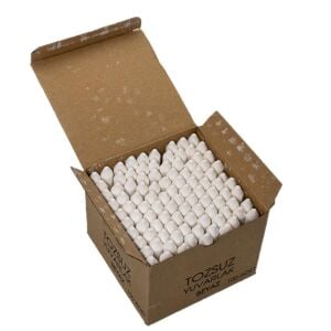 Tozsuz Beyaz Yuvarlak Tebeşir (100'lü)