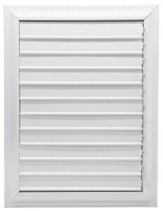 Hareketli Alüminyum Menfez Panjurlu Havalandırma 31x31 Beyaz