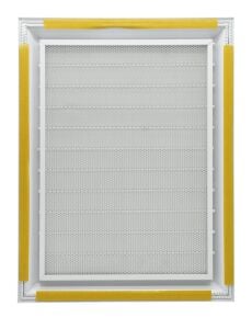 Hareketli Alüminyum Menfez Panjurlu Havalandırma 31x31 Beyaz