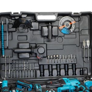 CatPower 1560 Kömürsüz Üç Akülü 6'lı Set 20V 4Ah (Aksesuarlı)