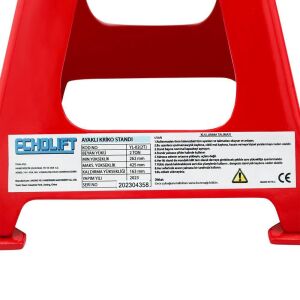 Echolift Araç Altı Ayaklı Sehpa Kriko Standı 2 Ton (İkili)