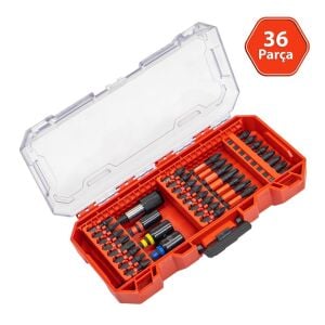 6517 Adaptörlü Bits Uç Vidalama Seti 36 Parça