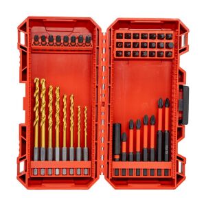 6522 Matkap Uçlu Adaptörlü Bits Uç Vidalama Seti 45 Parça
