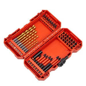 6522 Matkap Uçlu Adaptörlü Bits Uç Vidalama Seti 45 Parça