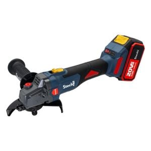 Stechend SX44-2X4.0 Çift Akülü Kömürsüz Avuç Taşlama 125mm 20V 4.0Ah