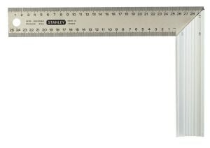 STANLEY 1-45-687 Marangoz Çelik Gönye 400x200 mm