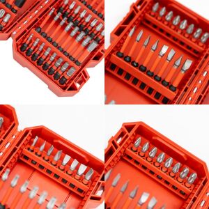 6520 Adaptörlü Bits Uç Vidalama Seti 72 Parça
