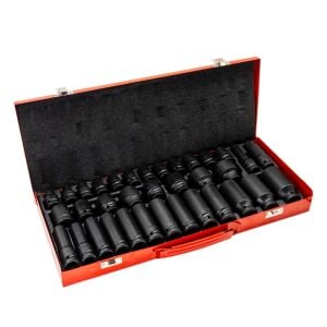 6275 1/2'' Havalı Altı Köşe Lokma Takımı 35 Parça