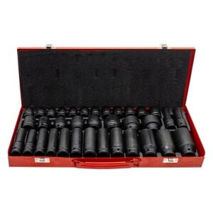 6275 1/2'' Havalı Altı Köşe Lokma Takımı 35 Parça