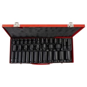 6275 1/2'' Havalı Altı Köşe Lokma Takımı 35 Parça