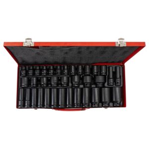 6275 1/2'' Havalı Altı Köşe Lokma Takımı 35 Parça