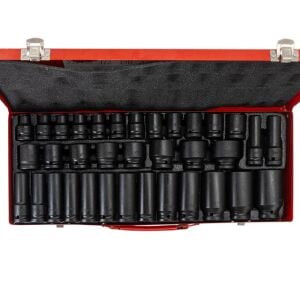 6275 1/2'' Havalı Altı Köşe Lokma Takımı 35 Parça