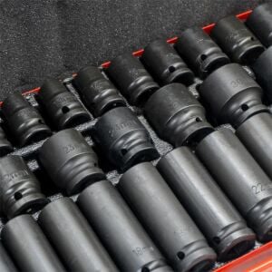 6275 1/2'' Havalı Altı Köşe Lokma Takımı 35 Parça