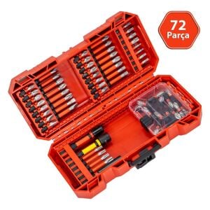 6521 Adaptörlü Bits Uç Vidalama Seti 72 Parça (Minibox Kutulu)