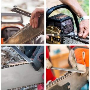 Vinko 03132 Zincir Testere Bileme Eğe Takımı 7 Parça