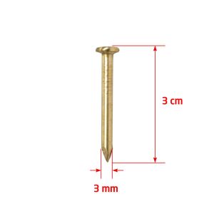 Çelik Beton Çivisi SARI 3x30 mm (100 lü Paket)