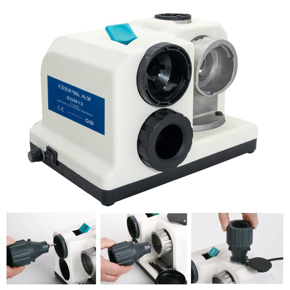 Euromax EGM13 Matkap Ucu Bileme Makinası 3-13 mm