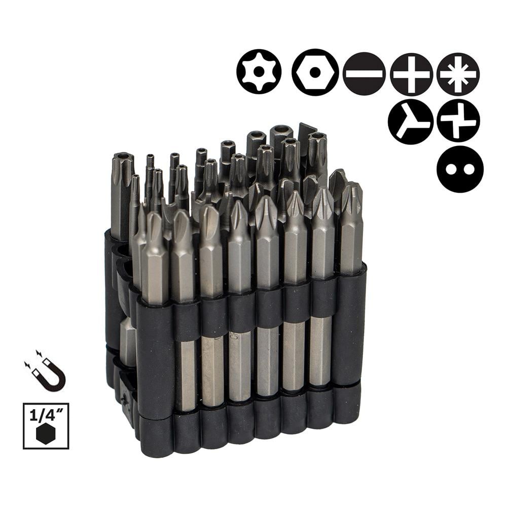 6524 Vidalama Bits Uç Seti 75 mm 32 Parça