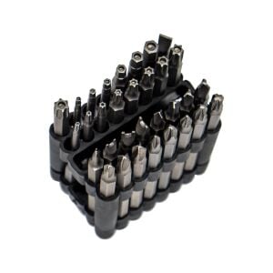 6524 Vidalama Bits Uç Seti 75 mm 32 Parça