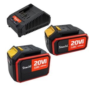 Stechend SXS403 Akülü Alet Seti 20V 4.0/6.0Ah 7 Parça