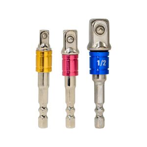 6531 Bits Saplı Lokma Adaptör Seti 3 Parça (1/4'' - 3/8'' - 1/2'')