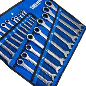 6276 Cırcır Kombine Anahtar Takımı 6-32mm 20 Parça (Bez Çantalı)