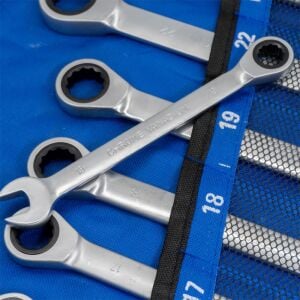 6276 Cırcır Kombine Anahtar Takımı 6-32mm 20 Parça (Bez Çantalı)