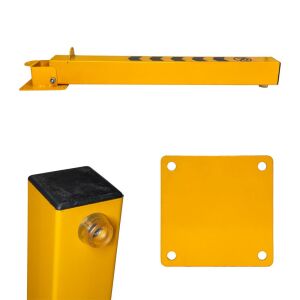 6537 Kilitli Yatar Otopark Park Direği 76 cm