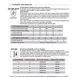 STARLINE E-53 Kesilme Dirençli İş Eldiveni - 10
