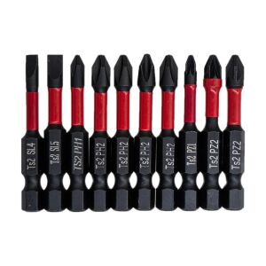 6277 Manyetik Düz-Yıldız Bits Uç Seti  (10 Parça)