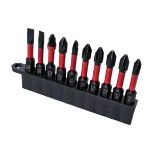 6277 Manyetik Düz-Yıldız Bits Uç Seti  (10 Parça)