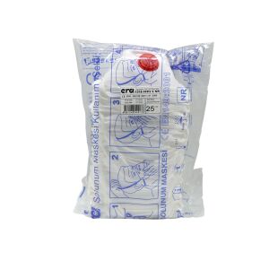 Era Toz Maskesi 1310 Ventilli Katlanır FFP3 V NR 25 li Paket