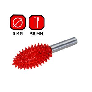 Rox Wood 0287 Karbür Alev Tip Ahşap Şekillendirme Törpü