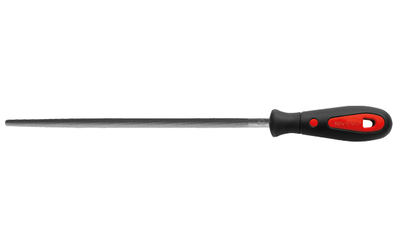 CETA FORM J57-106H Yuvarlak Kalın Eğe 6'' (Ergonomik Saplı)