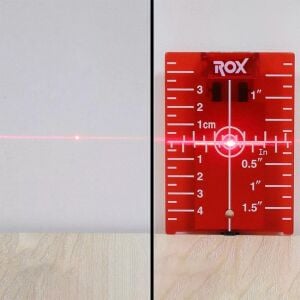 Rox 0273 Lazer İçin Görünürlük Arttırıcı Hedef Kartı Plakası