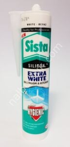 Sista Yeni Extra White (Extra Beyaz) Banyo Mutfak Silikonu