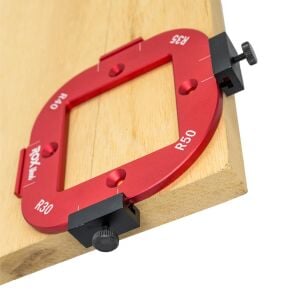 Rox Wood 0282 Alüminyum 4 Açılı Köşe Yönlendirici Freze Şablonu