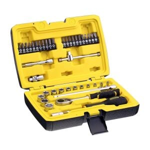 Stanley Fatmax 6 Köşe 1/4'' Lokma/Bits Uçlu Anahtar Takımı 42 Parça