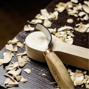 STRYI 150050 Ahşap Kaşık Oyma Bıçağı 50 mm (Sağ El)