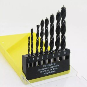 Todrill TD-50191 Ahşap Ağaç Matkap Ucu Seti 8 Parça