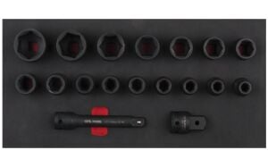 CETA FORM C62-E18 1/2'' Havalı Lokma Takımı 18 Parça