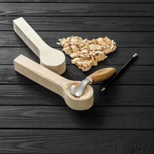 STRYI 150035 Çift Taraflı Ahşap Kaşık Oyma Bıçağı 35 mm
